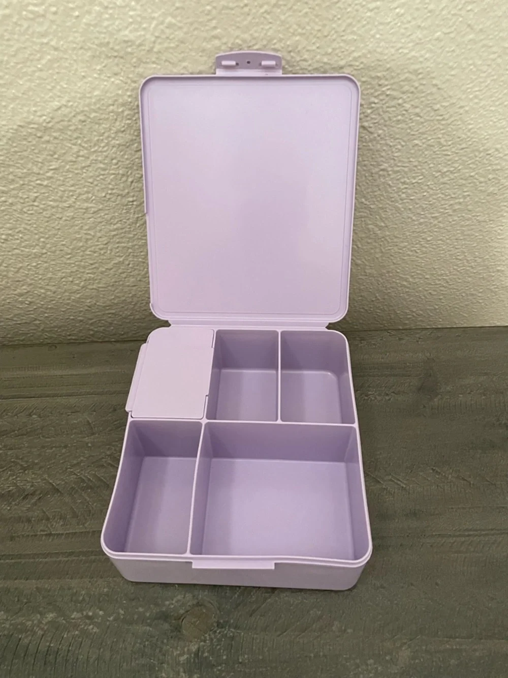 Pottery barn kids Lilac lunch bento Box with Secure Lid